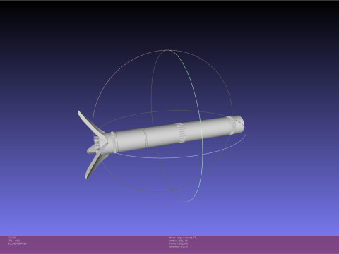 Stoke Space Nova Rocket Updated Version 3Dプリントモデル