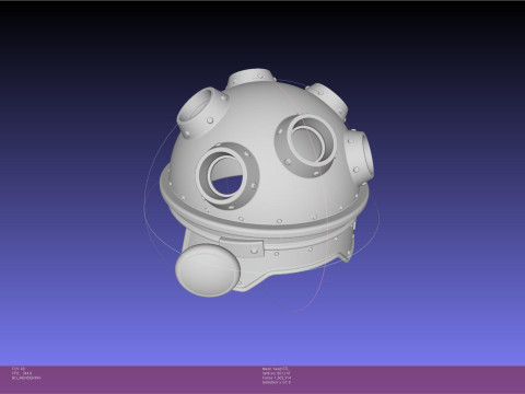 Ultrakill Gutterman Helmet Modelo de Impressão 3D