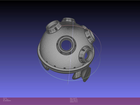Ultrakill Gutterman Helmet 3Dプリントモデル