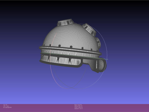 Ultrakill Gutterman Helmet 3Dプリントモデル
