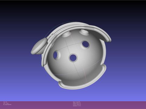 Ultrakill Gutterman Helmet 3Dプリントモデル