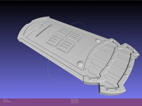 Ультракилл Гаттерман Щит 3D Принт Модель
