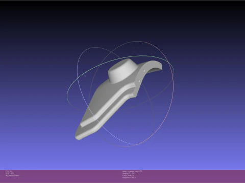 Ultrakill Gutterman Shoulder 3D Print Model