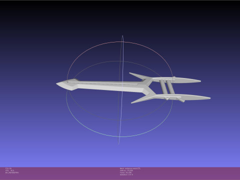 Arcane Ambessa Medarda Sword 3Dプリントモデル
