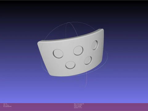 Osłona szyi straży pożarnej Model do druku 3D