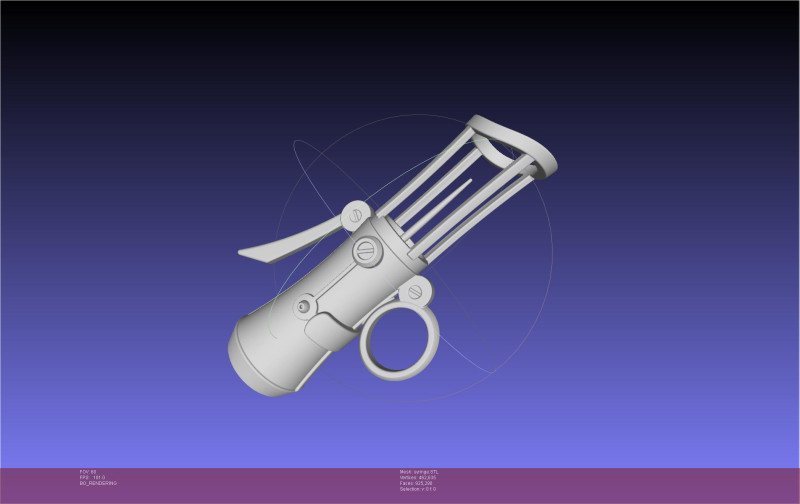Arcane Silco-Jinx Eye Syringe Modello di stampa 3D .c4d .max .obj .3ds .fbx .stl .blend 