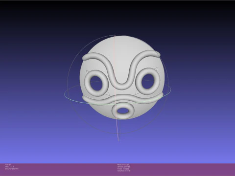 Mononoke Mask 3D Print Model