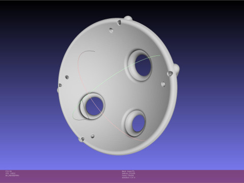 Mononoke Mask Model Cetak 3D