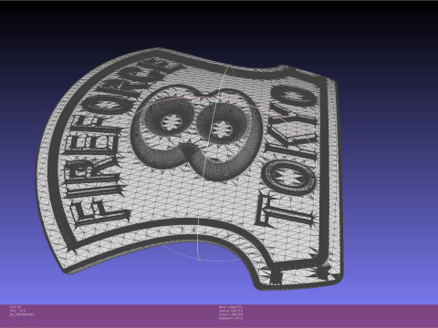 Fire Force Helmet Shield Sign Modelo de impresión 3D