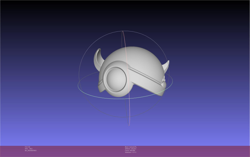 Made In Abyss Reg Helmet Model Cetak 3D .c4d .max .obj .3ds .fbx .stl .blend 