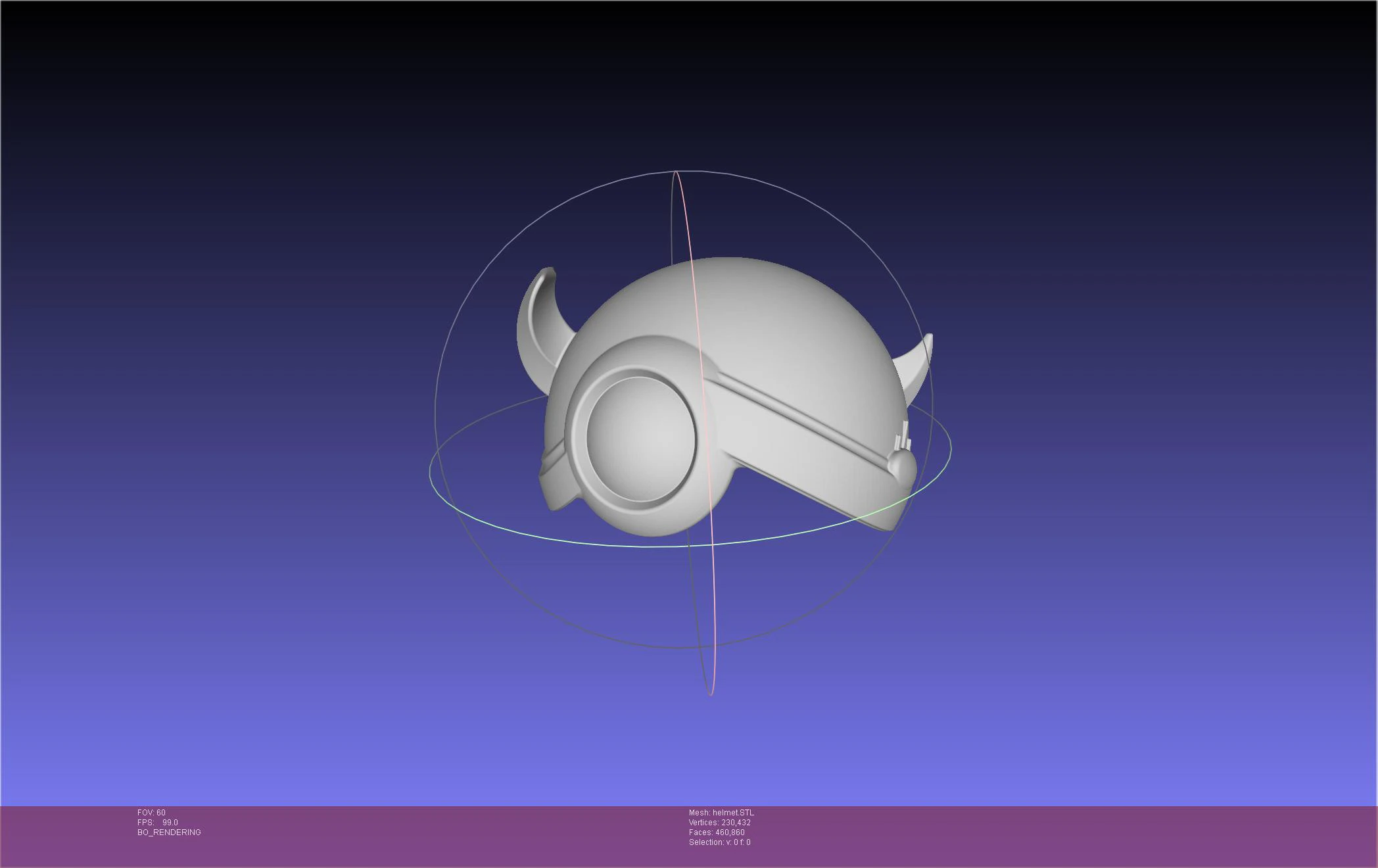 Made In Abyss Reg Helmet 3D Print Model .c4d .max .obj .3ds .fbx .stl .blend