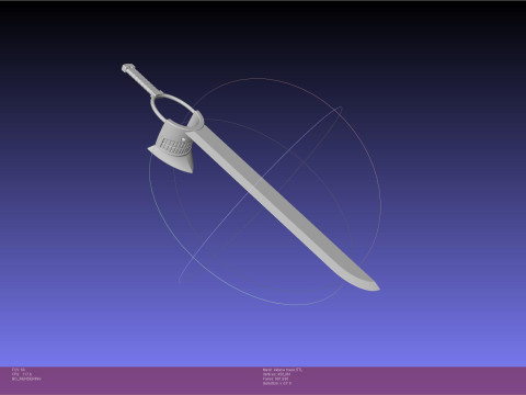 Chainsaw Man Katana Man Mask Frame 3D Print Model