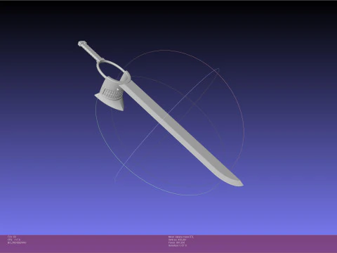 Рамка маски Человека-бензопилы-Катаны 3D Принт Модель