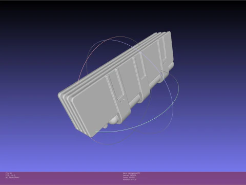 Skrzynia z ostrzami ataku Tytan&oacute;w, sezon 4 Model do druku 3D