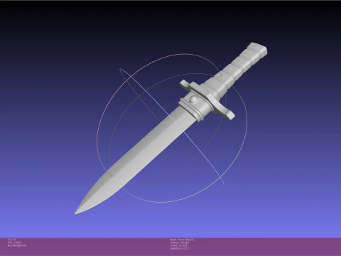 Serangan Terhadap Titan Gadis Hilang Pisau Manusia Cermin Model Cetak 3D