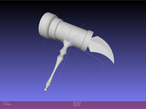 Guild Receptionist Hammer Printable Assembly 3D Baskı Modeli