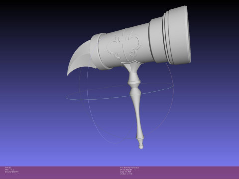 Guild Receptionist Hammer Printable Assembly 3Dプリントモデル