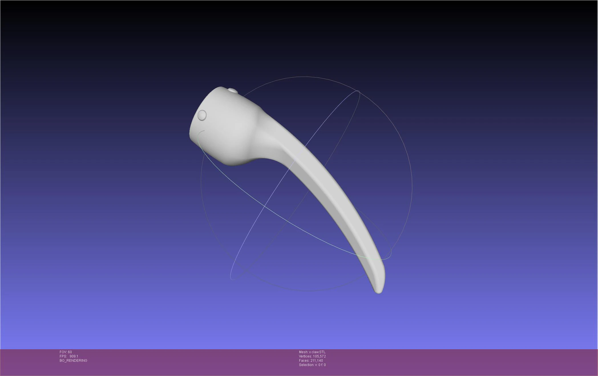 Dr Stone Dr X Finger Claw 3D Print Model .c4d .max .obj .3ds .fbx .stl .blend