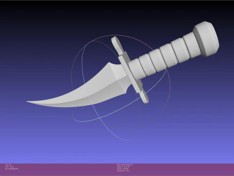 Attack On Titan Kenny Knife 3D Print Model