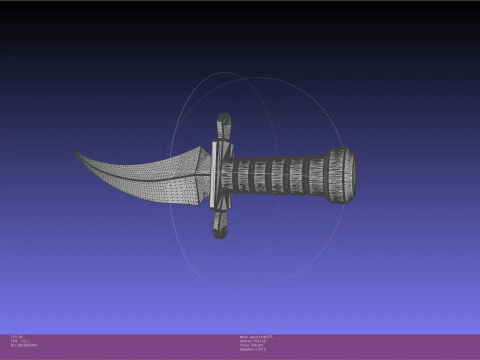 Attack On Titan Kenny Knife 3D Print Model