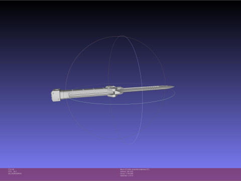 Evangelion rebuild Unit 2 Knife Movable Version 3D Print Model