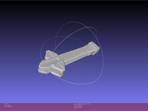 Evangelion rebuild Unit 2 Knife Movable Version 3D Print Model