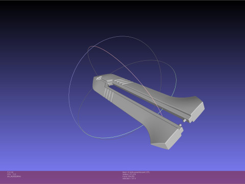 Evangelion rebuild Unit 2 Knife Movable Version 3D Print Model
