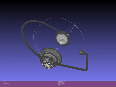 Dr Stone Dr Xeno Headset 3D Print Model