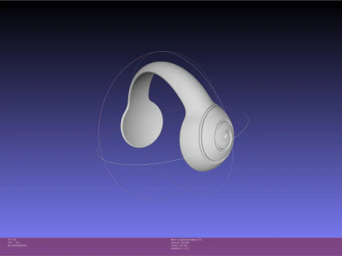 डॉ. स्टोन युज़ुरिहा हेडगियर 3D प्रिंट मॉडल