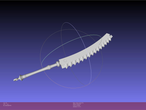 NIER Kaine Sword Printable Assembly 3D 프린트 모델