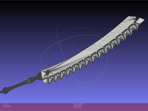 NIER Kaine Sword Printable Assembly 3D 프린트 모델