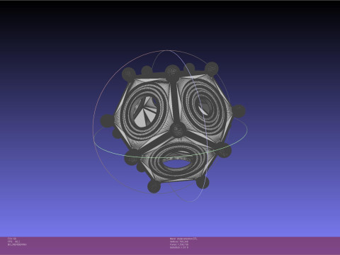 Roman Dodecahedron 3D Print Model