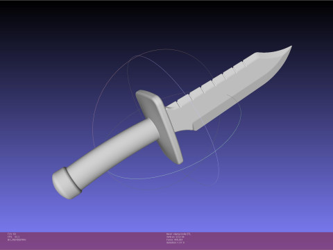 Dr Stone Stanley Knife 3Dプリントモデル