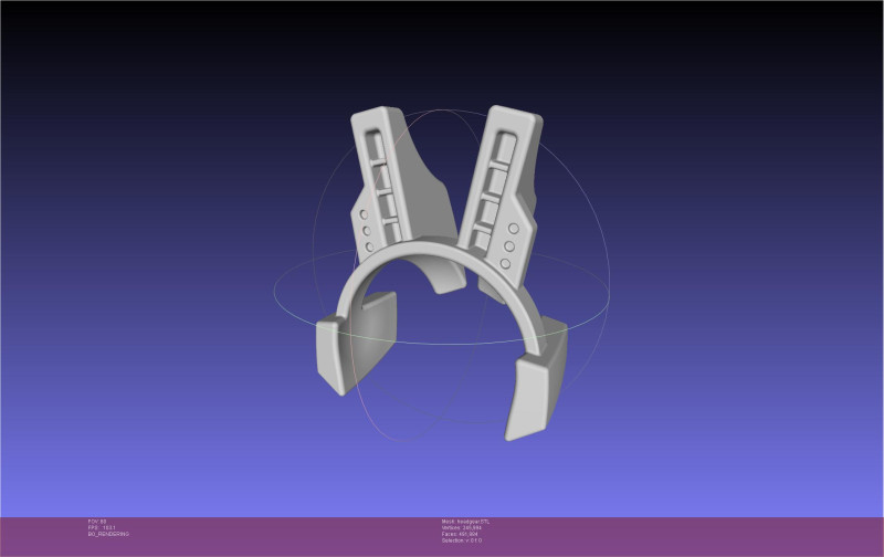 My Hero Academia Wild Pussycats Headgear 3D Принт Модель .c4d .max .obj .3ds .fbx .stl .blend 