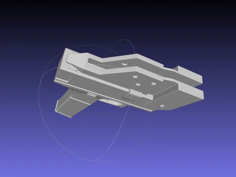 RWBY Blake Sword Gambol Shroud 3D Print Model