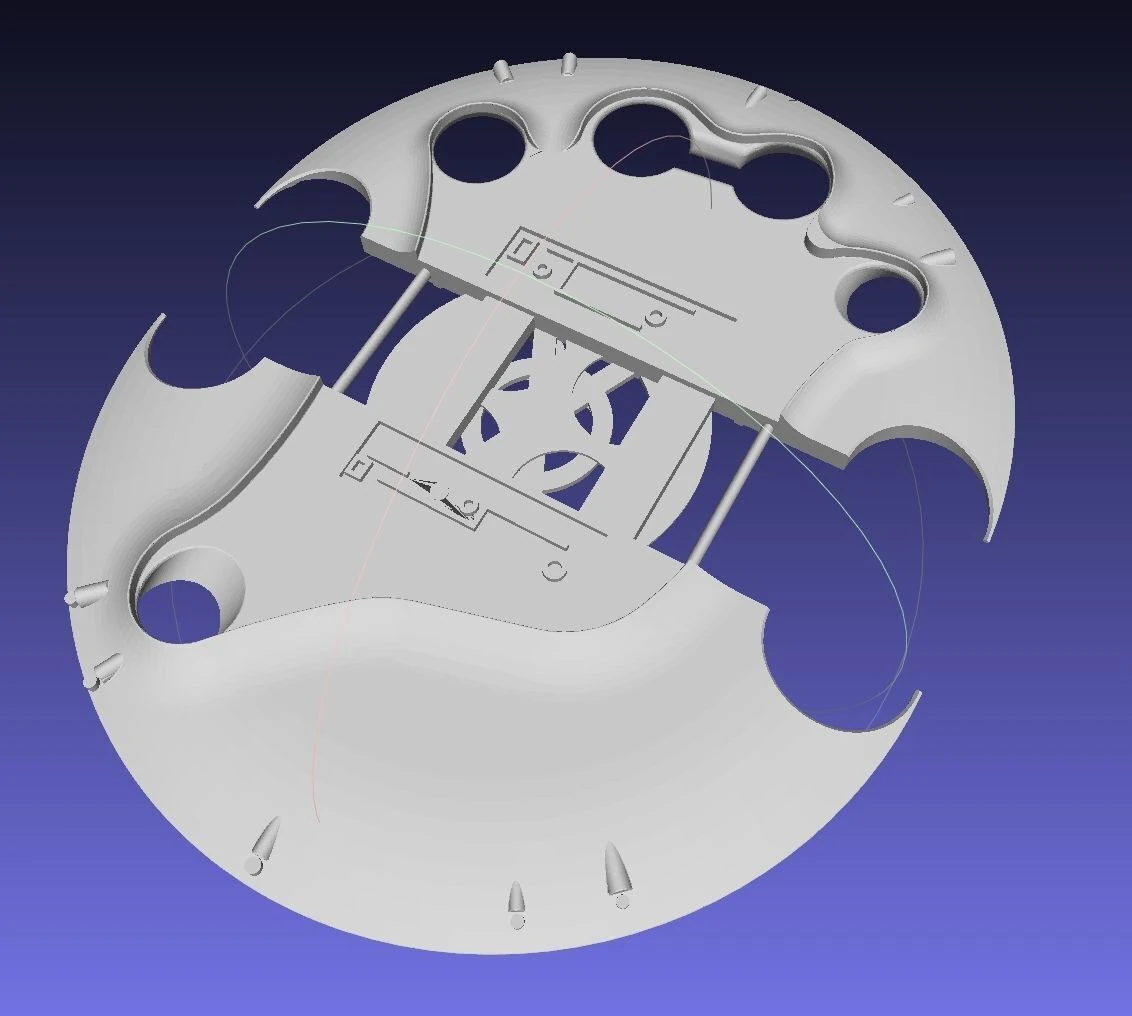 Predator Smart Disk 3D Print Model .c4d .max .obj .3ds .fbx .stl .blend 