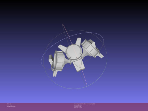 Attack On Titan Season 4 Gear Hip Part 3D-printmodel
