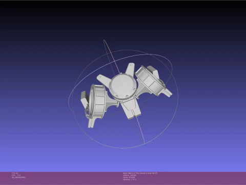 Attack On Titan Season 4 Gear Hip Part 3D Print Model