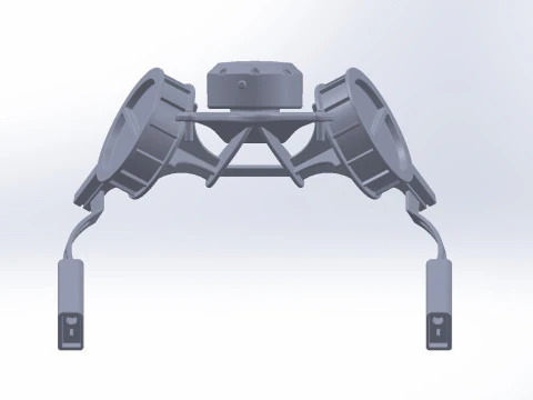 Attack On Titan Season 4 Gear Hip Part 3D Print Model