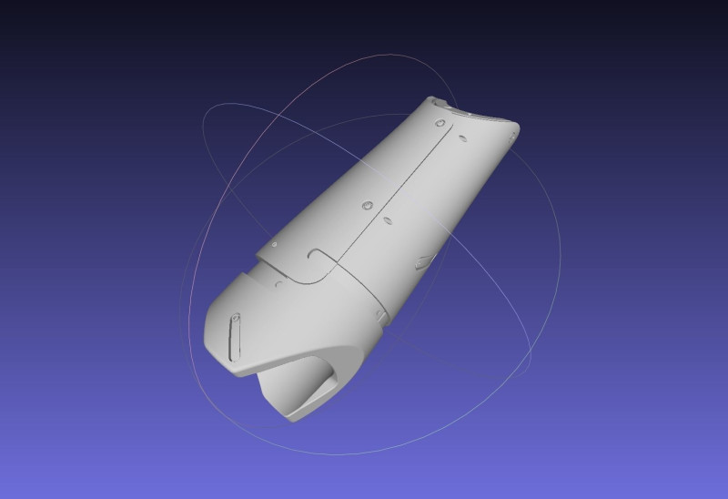 Metal Gear Solid V Venom Snake Prosthetic Arm Prop Modelo de impresión 3D .c4d .max .obj .3ds .fbx .stl .blend