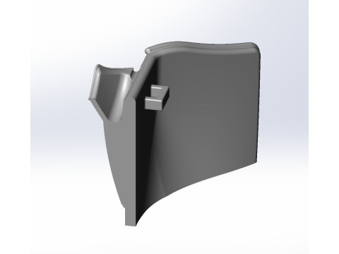 Shield Hero Armor Chestplate 3D प्रिंट मॉडल