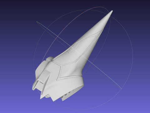 Kill La Kill Junketsu Shoulder Printable Assembly 3D Print Model