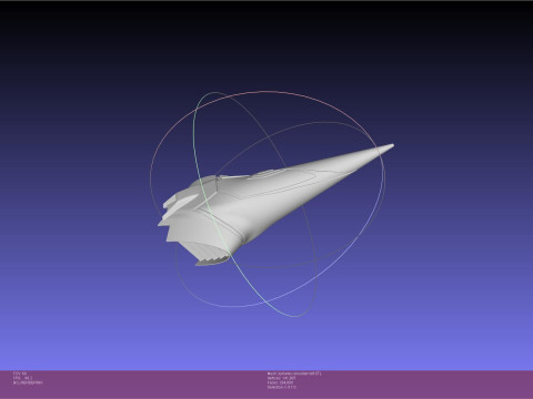 Kill La Kill Junketsu Shoulder Printable Assembly Model Cetak 3D