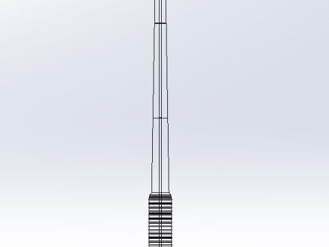 Star Wars Imperial Royal Guards Staff Prinable Assembly 3D 打印模型