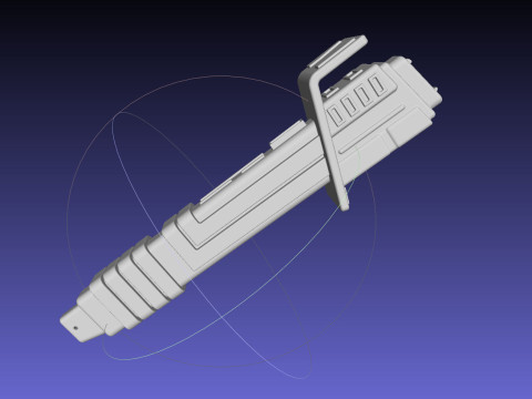 Star Wars The Mandalorian Darksaber Modelo de Impressão 3D