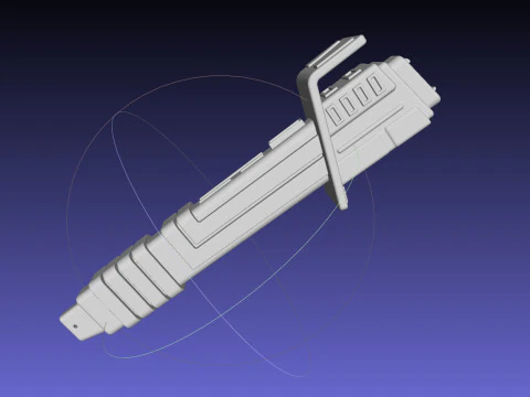 Star Wars O Sabre Negro Mandaloriano Modelo de Impressão 3D