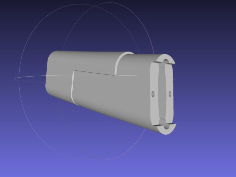 3D-Printable Asterisk War Toudou Sword And Sheath Cosplay Props 3D 打印模型