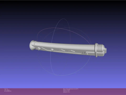 Star Wars Ahsoka Tano Novos sabres de luz Modelo de Impressão 3D