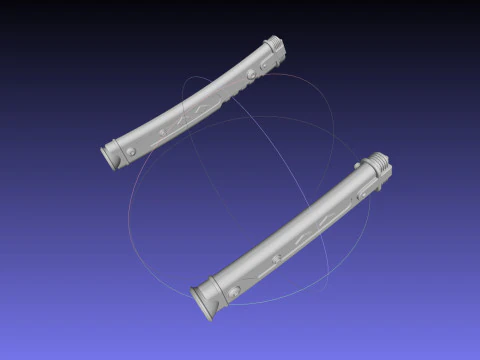 Nuove spade laser di Star Wars Ahsoka Tano Modello di stampa 3D