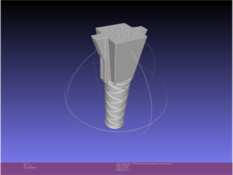 Asgardian Handle Stormbreaker Assembly 3D Print Model
